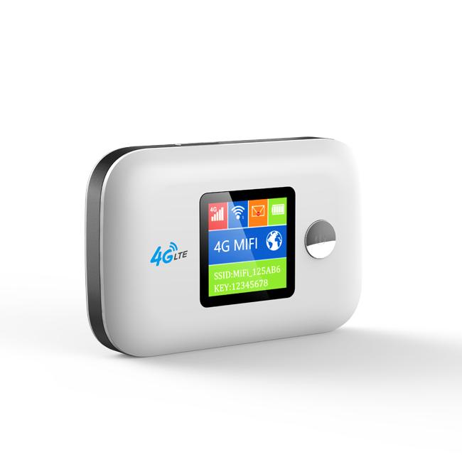 Pocket MiFi Unlocked Mobile Wifi Router With Sim Card Slot LCD Screen
