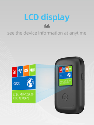 Unlocked 4G WiFi Hotspot Device B2 B4 B5 B12 B17 With SIM Card Slot