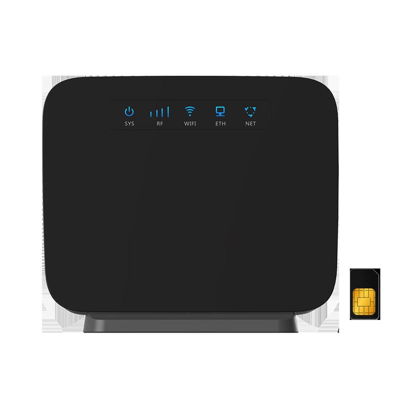 Home CPE 4G Lte Indoor Router With SIM Card Slot Dual External Antennas ...