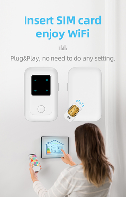 Telecom Operator Pocket WiFi Router 4G With SIM Card Slot