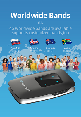 Travel Mobile 4G Router 3000mAh WiFi Router With Sim Card Slot Unlocked