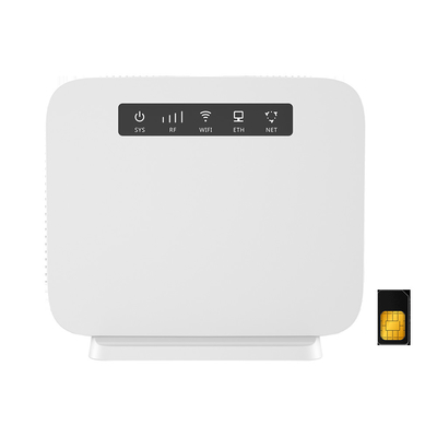 Home CPE 4G Lte Indoor Router With SIM Card Slot Dual External Antennas For Office