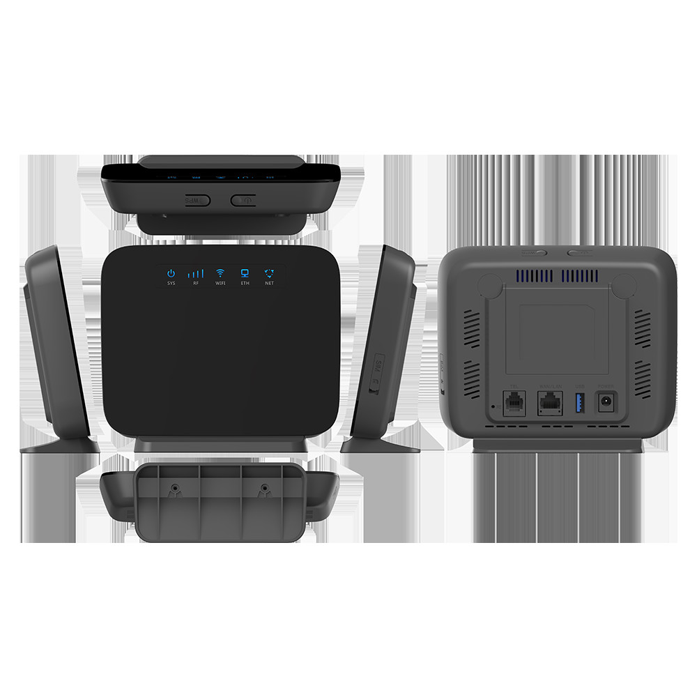 CAT 4 Wireless 4G CPE Router With Dual External Antennas