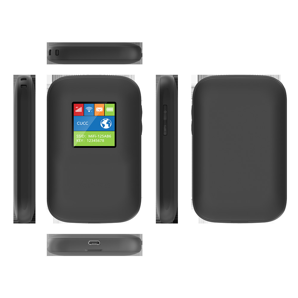 Digital Screen Internet Router CAT 4 4G Portable Wireless Router LCD Screen 1.44 Support B12/B17/B28