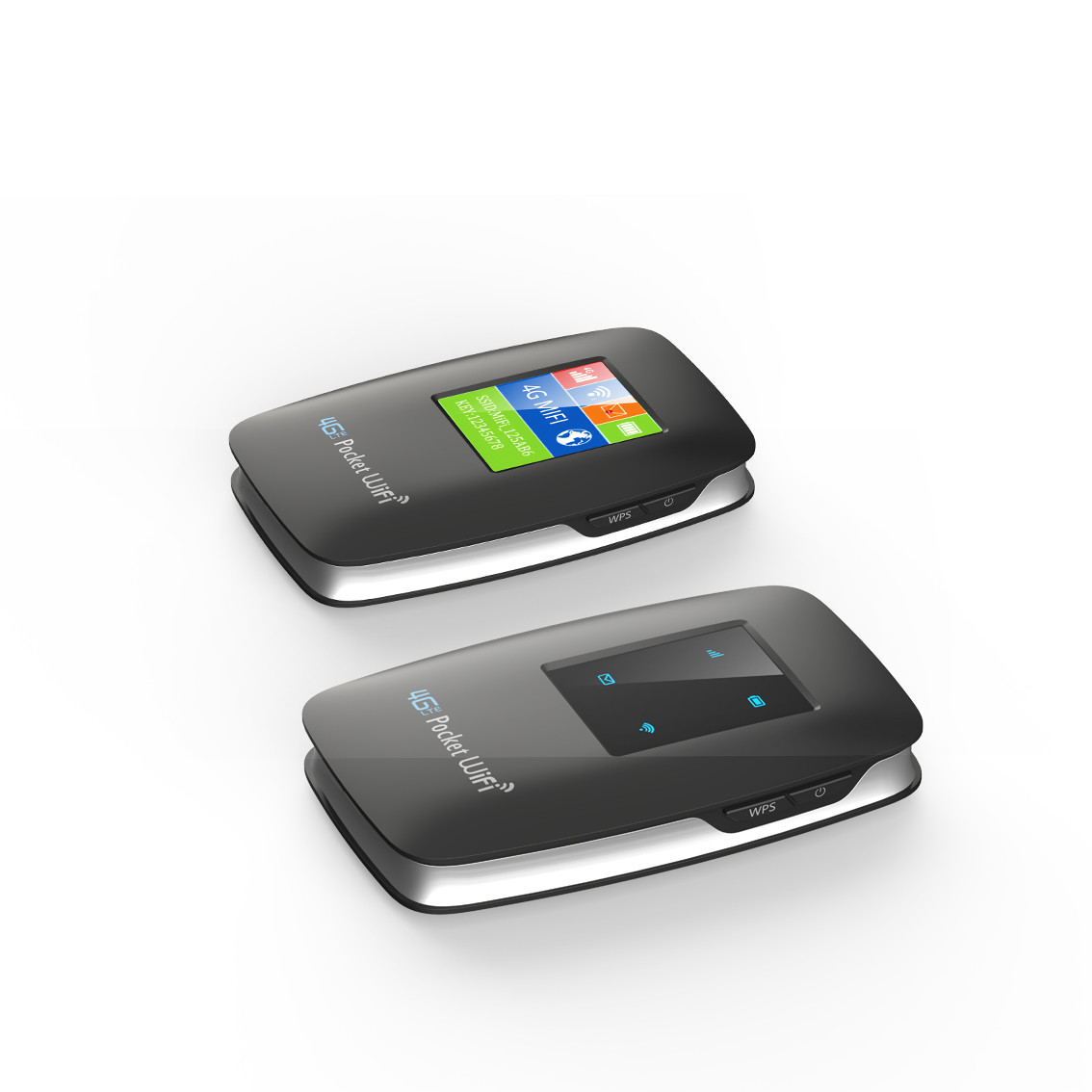 3000mAh 4G LTE Wireless MiFi Router WIFI Hotspot With LCD Screen ...